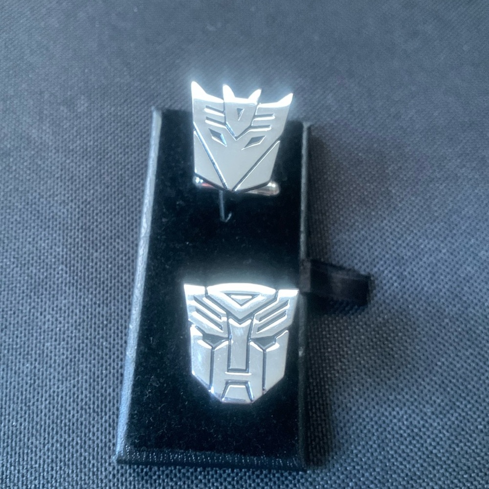 Transformers Cuff links stainlesss steel